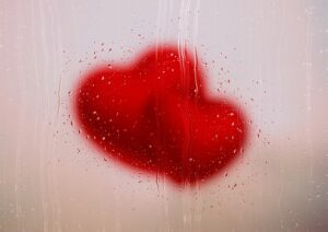 Heart Glass Raindrops Frosted Glass  - geralt / Pixabay
